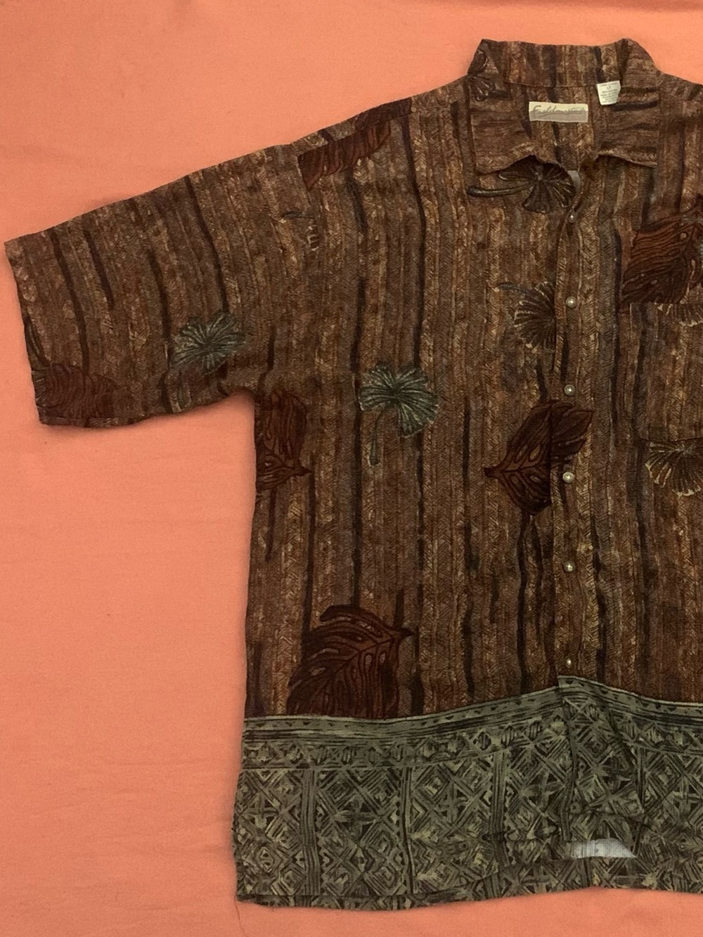 FIELDMASTER SS 100% Rayon Shirt - Picture 2 of 8